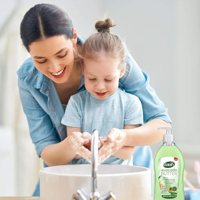 Dalan HAND WASH LIQUID SOAP | CREAM ULTRA MOISTURIZING LIQUID |%100 ORGANIC | PRODUCT OF TURKEY | HAND SOAP FOR NORMAL AND DRY HANDS | 400 ML EACH (PACK OF 3) (AVACADO BUTTER) - Image 4